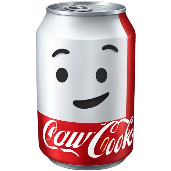 Can of Diet Coke  emoji