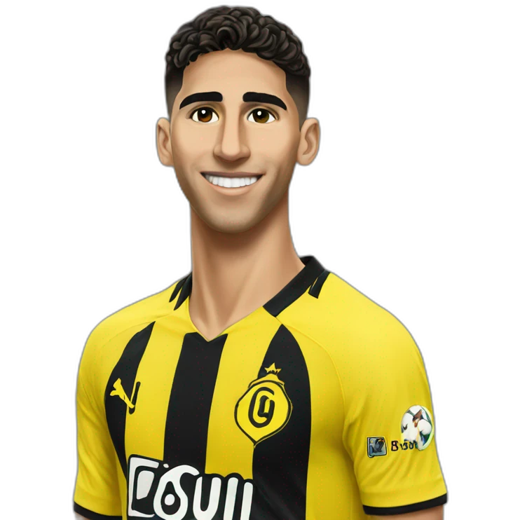 Achraf hakimi emoji