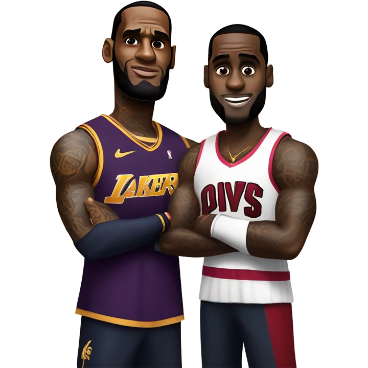LeBron and p diddy  emoji