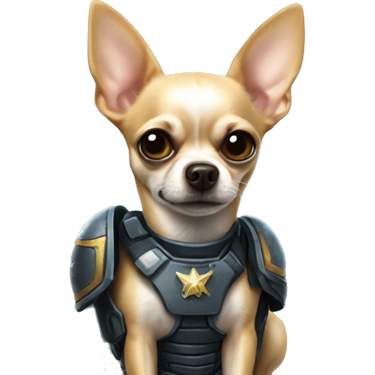 chihuahua spacemarine emoji