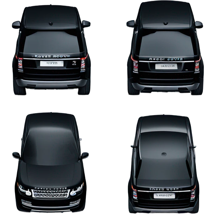 new range rover black emoji