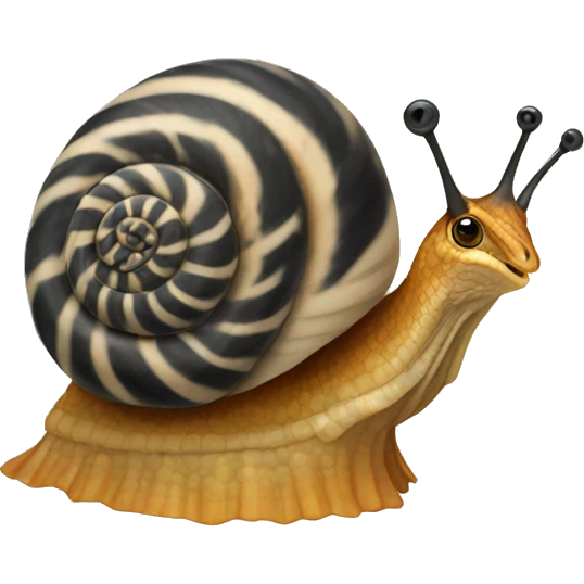banded caracol emoji