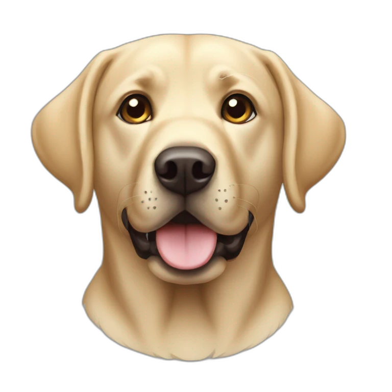 Labrador retriever emoji