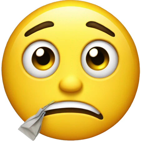 smileys with bags under eyes emoji