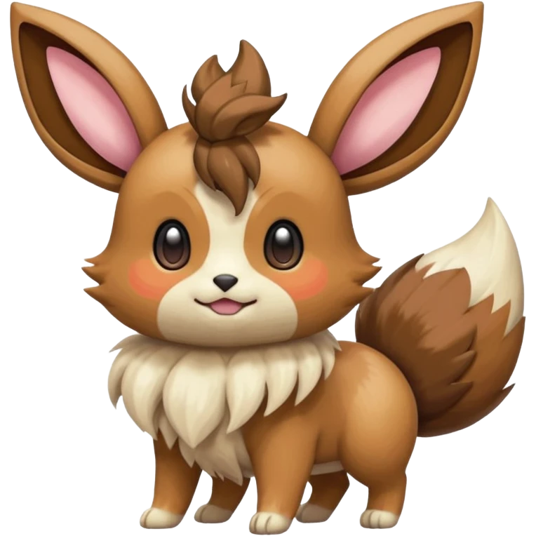 Meloetta-Buneary-Eevee-Pokémon-Fakémon-creature emoji