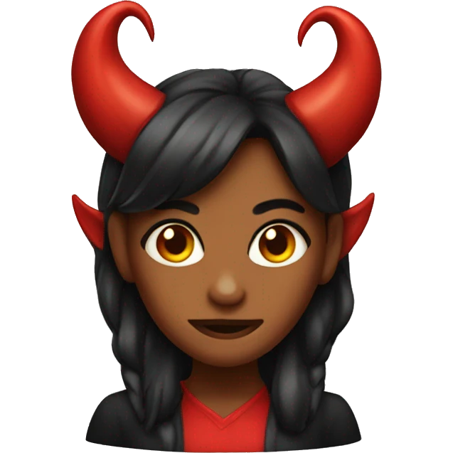 Devil girl emoji