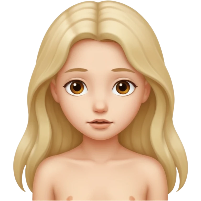 Çırılçıplak kız emoji