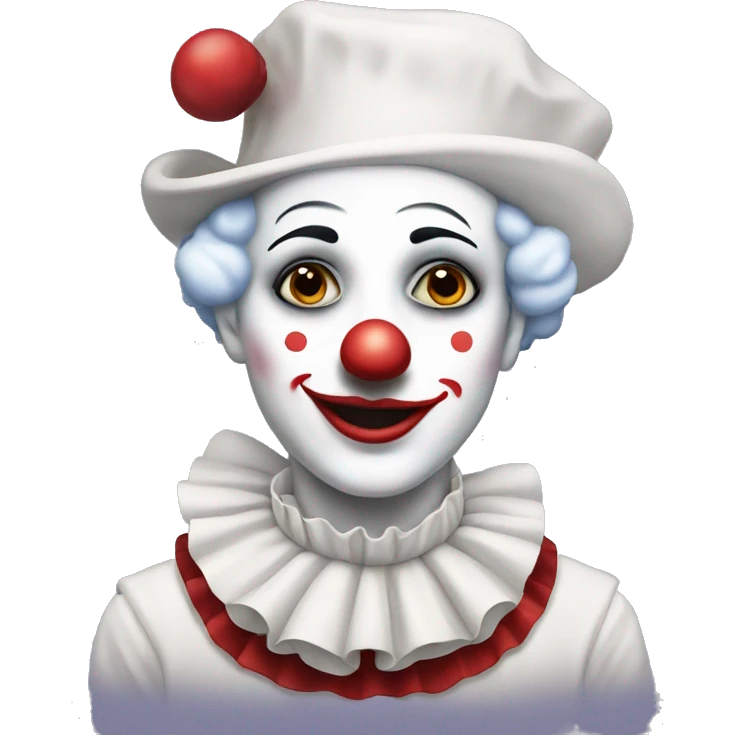 Pierrot clown emoji