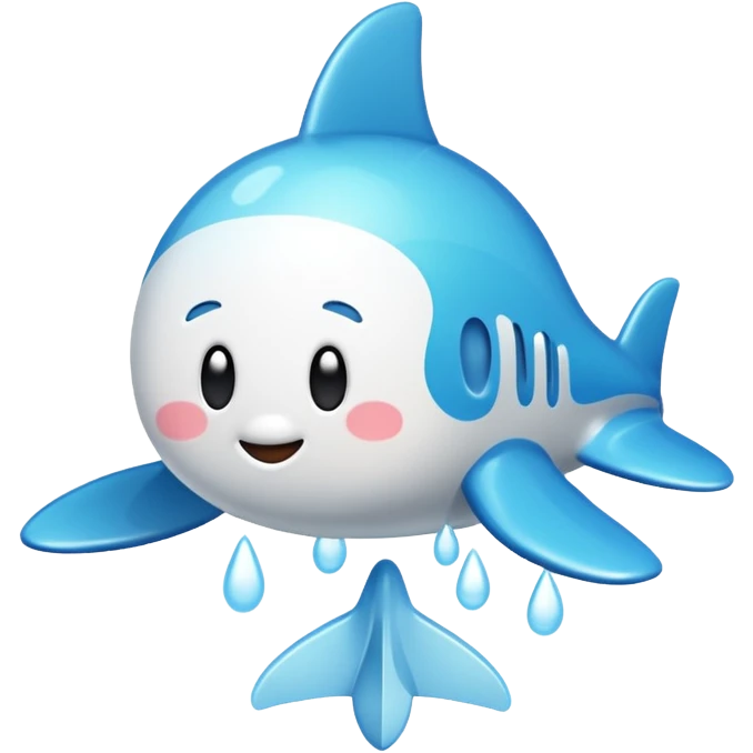 A squirt of cum flying in the air  emoji