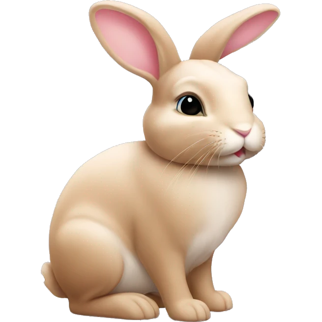Bunny with 🎀 emoji