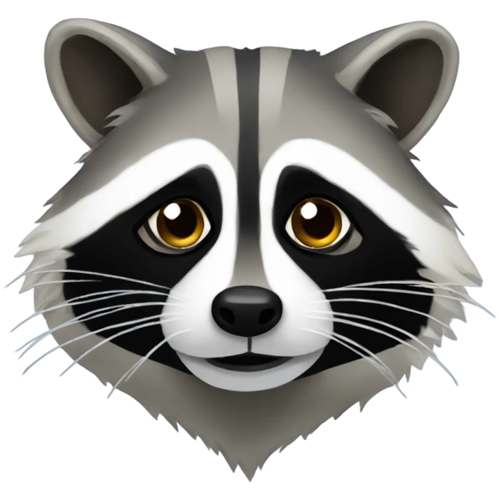 Raccoon emoji