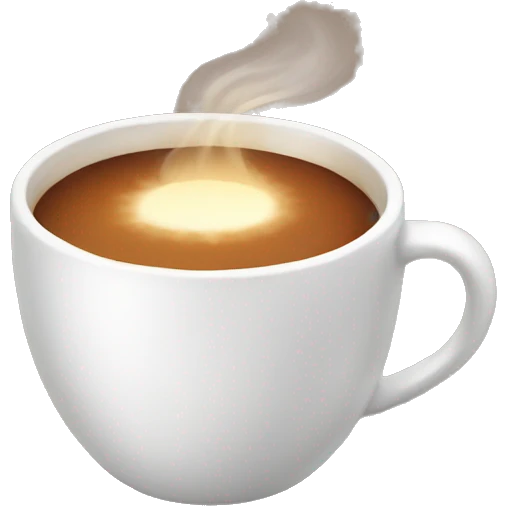 Cosy hot drink emoji