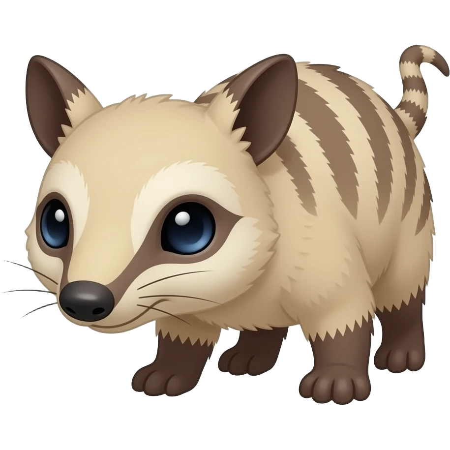 Numbat-Minccino-Munsharna-Munna-creature (full body) emoji