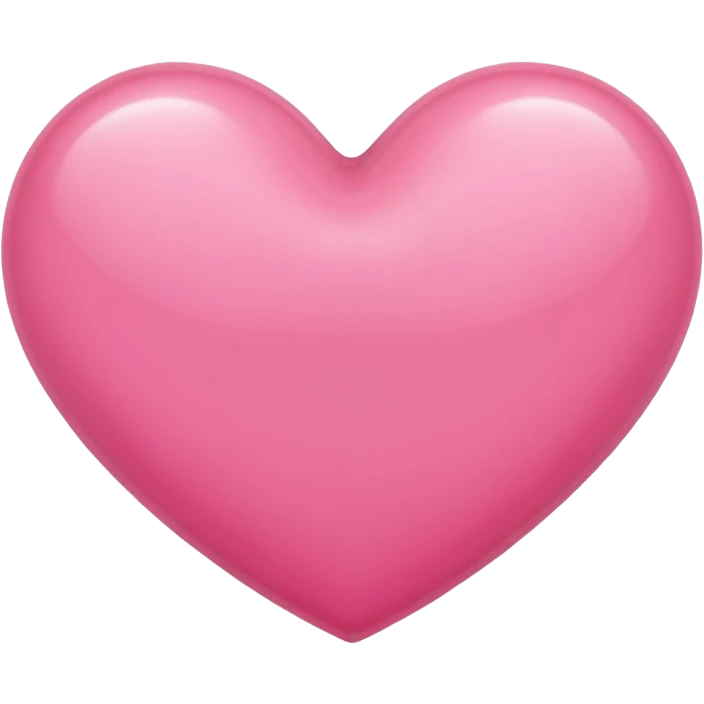 Pink heart emoji