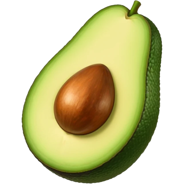 whole avocado fruit emoji