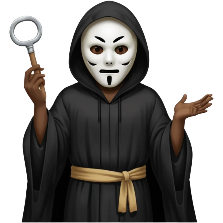 Ghostface from the Scream movie emoji