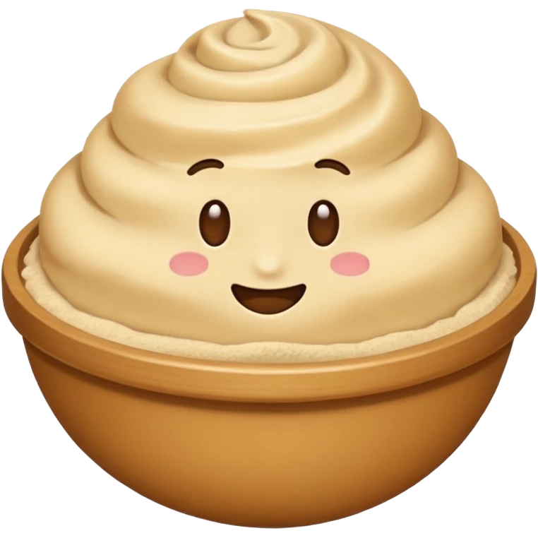 HAZ EMOJI DE IPHONE DE HARINA SALUDABLE emoji