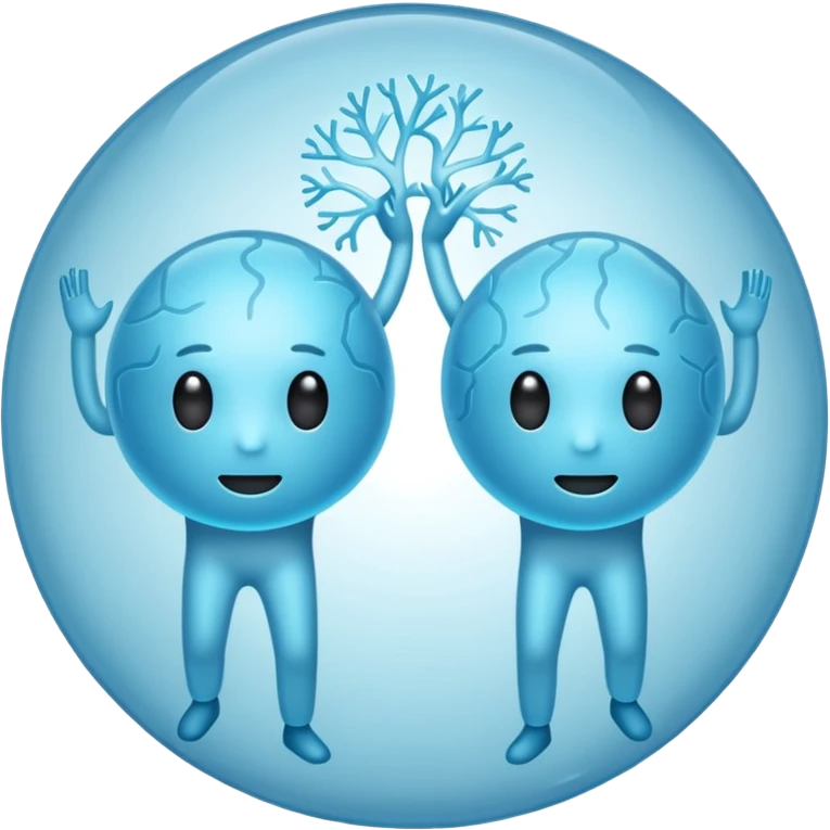 Last two brain cells dancing emoji