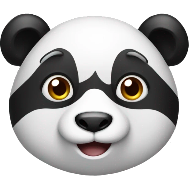 Matematik çalışan panda emoji