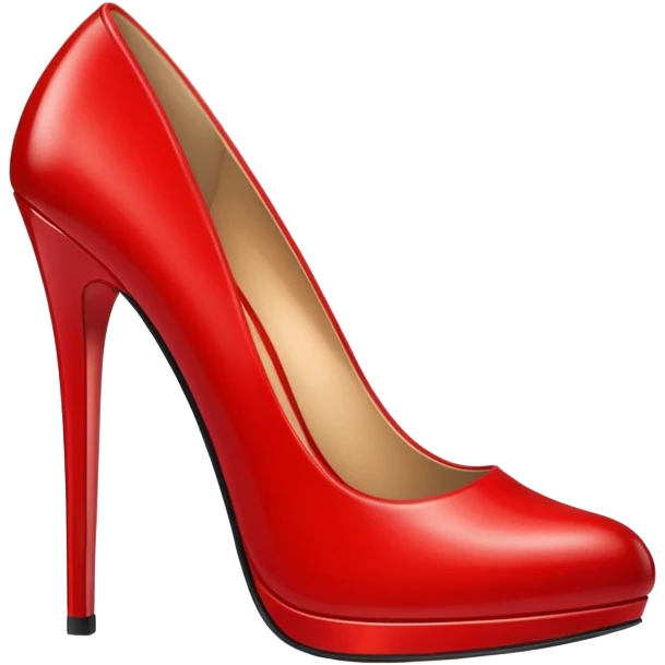￼red heels emoji