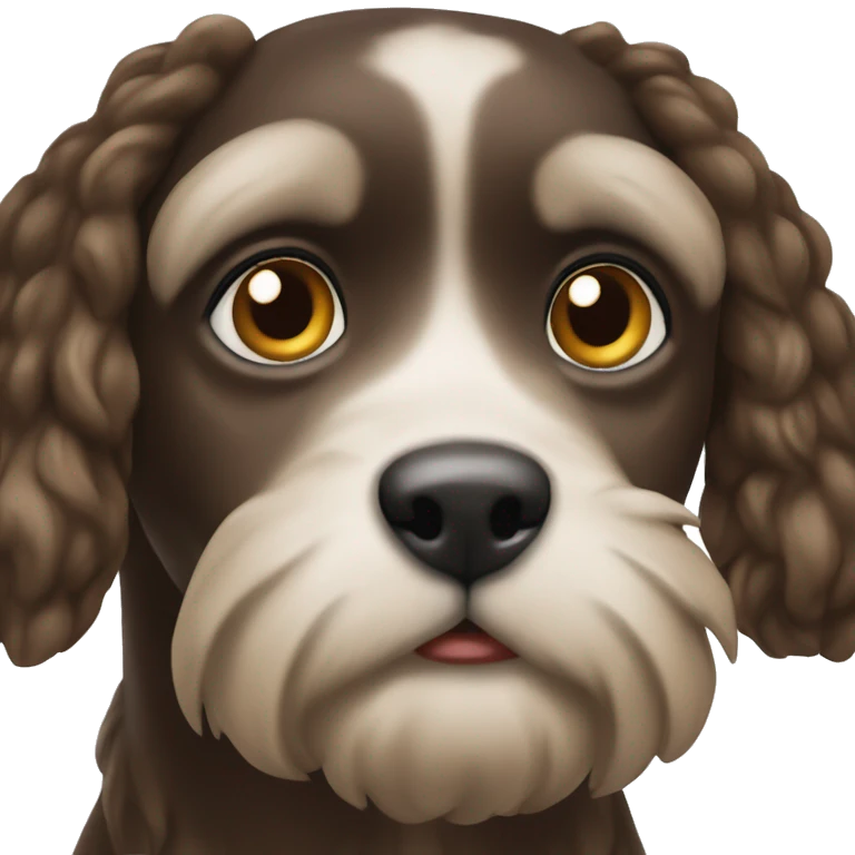 🐶👩🏽‍🦱 emoji