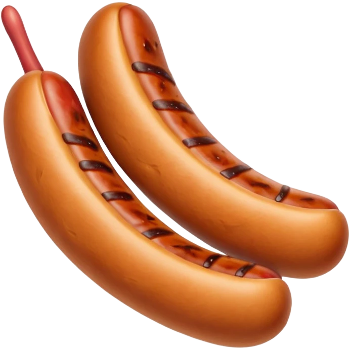 Mouth on sausage emoji