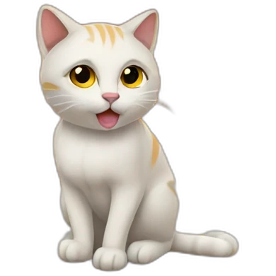 cat in desert emoji
