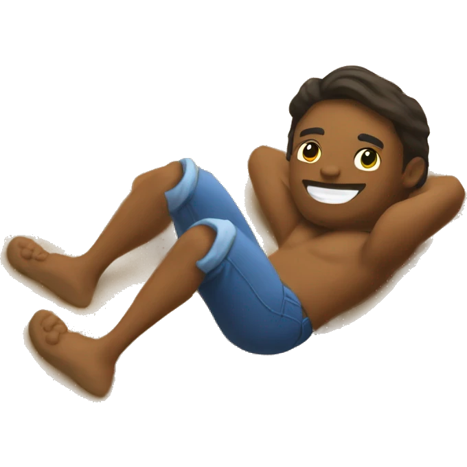me rolling in sand on my birthday  emoji