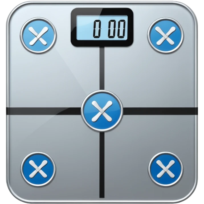 Digital weight scale emoji