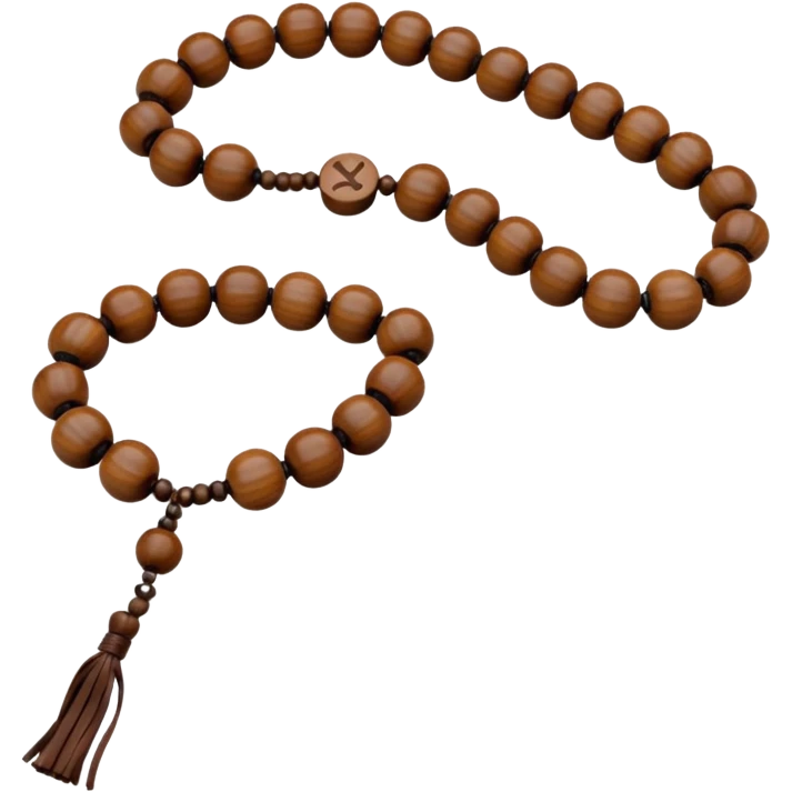 prayer beads strand emoji
