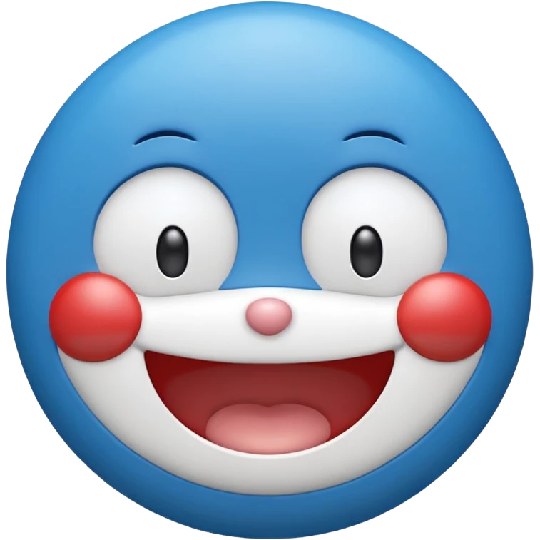Make the emojis of doraemon cartoon emoji