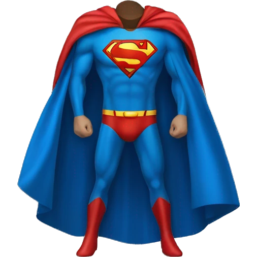 SUPERMAN CAPE emoji