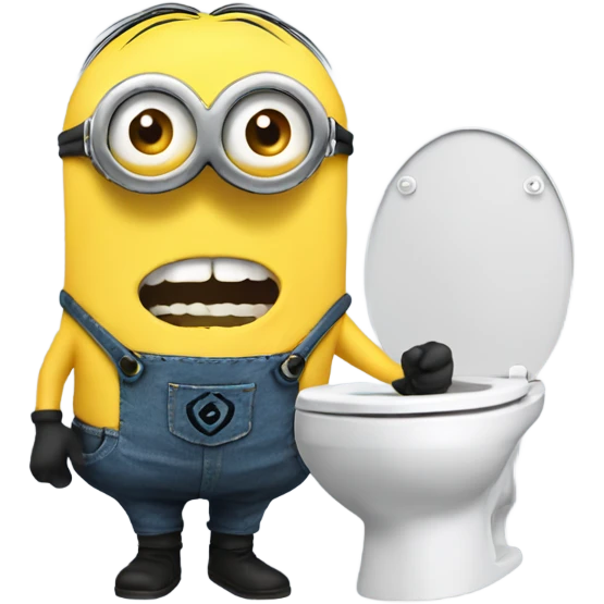 Skibidi toilet minion  emoji