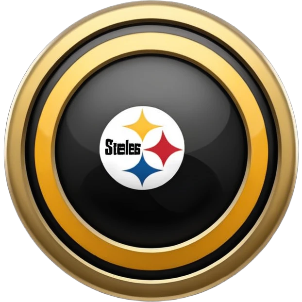 Pittsburgh Steelers logo emoji