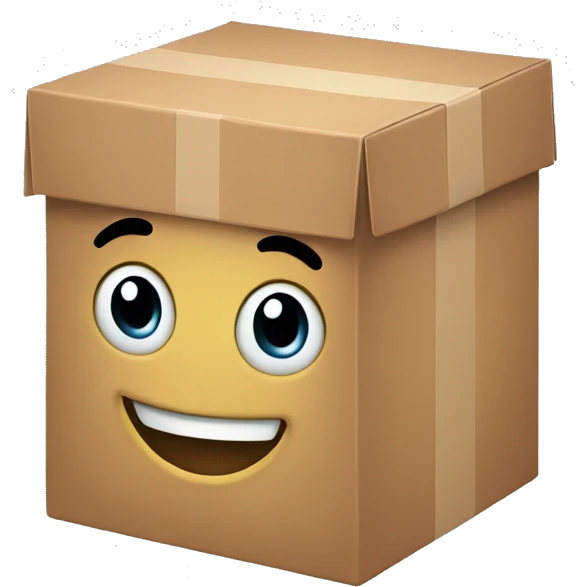 smiling box emoji