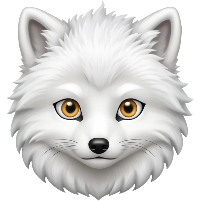 polar Arctic fox emoji