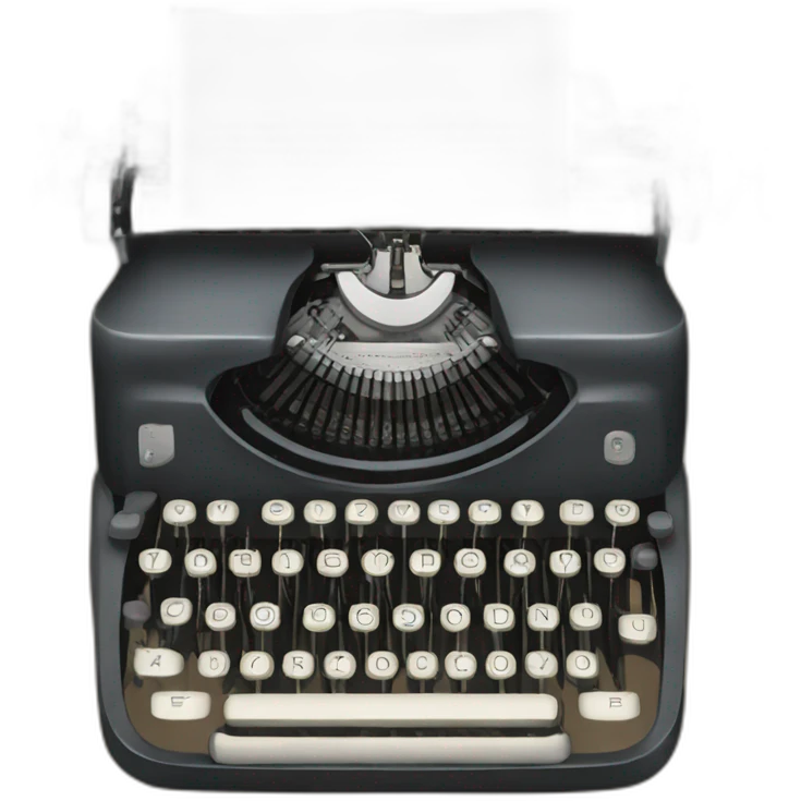 typewriter emoji