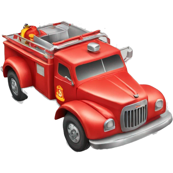 Coche bomberos  emoji