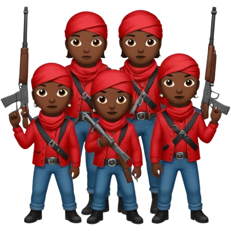 Norteño street gang emoji