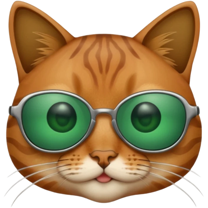 Cat wearing sunglasses emoji