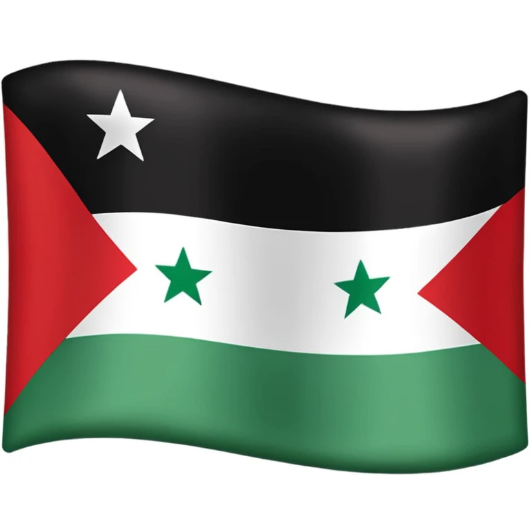 syrian red flag emoji