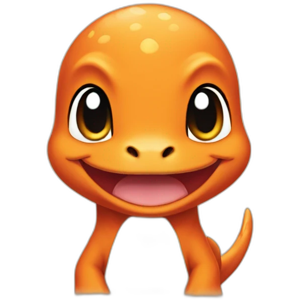 Charmander cute face emoji