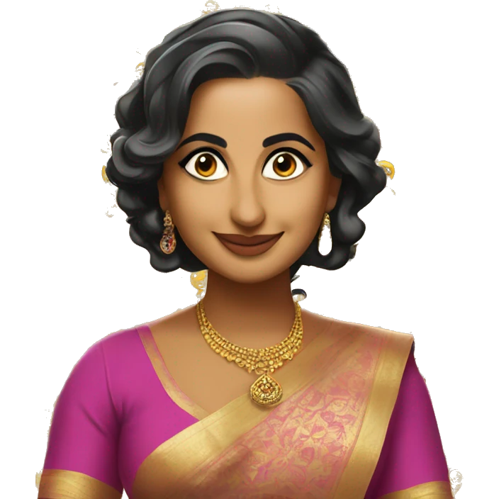Vidya balan  emoji