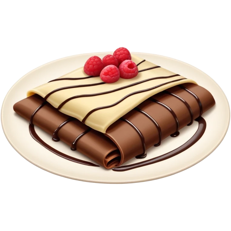 Dubai chocolate crepe  emoji