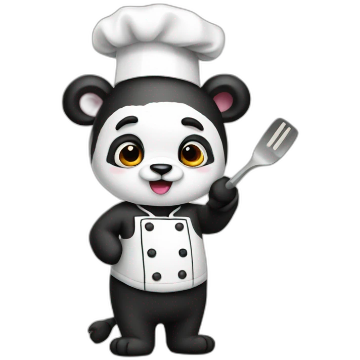 Panda-chef emoji