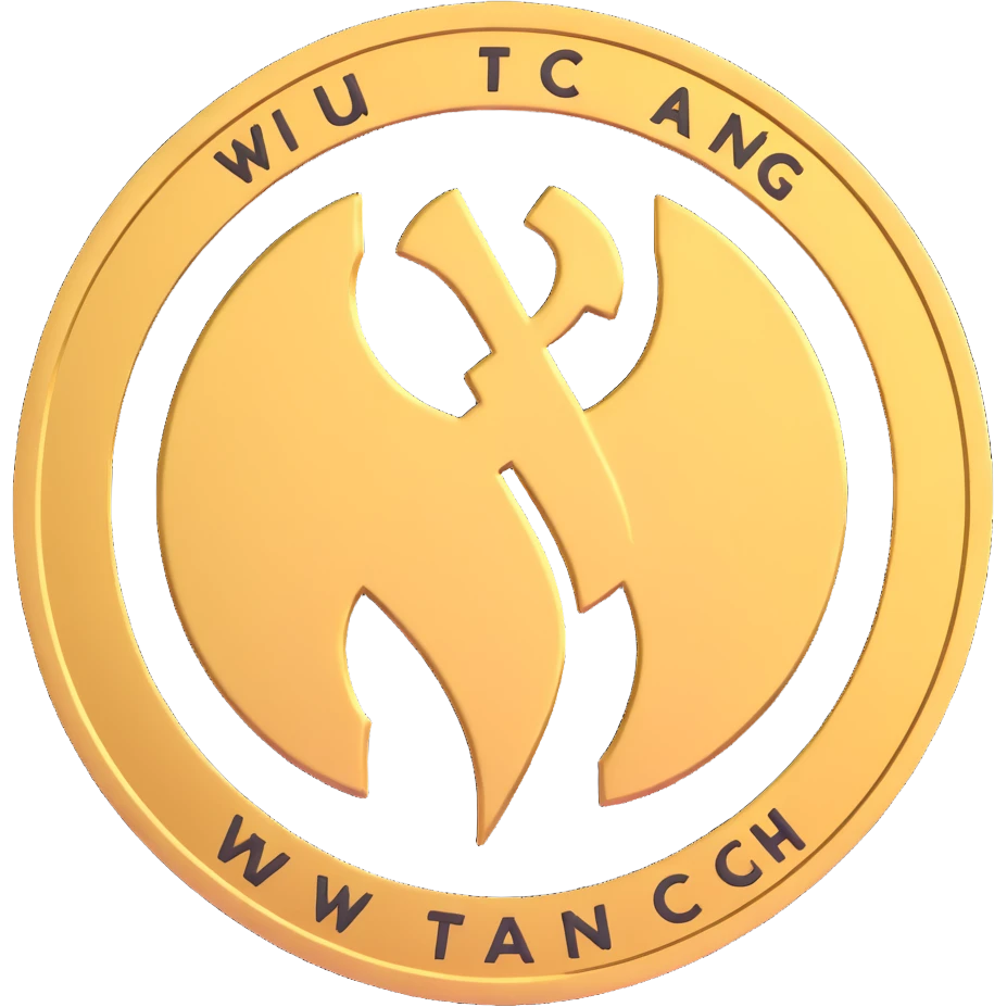 Wu-Tang Clan logo on a gold coin emoji