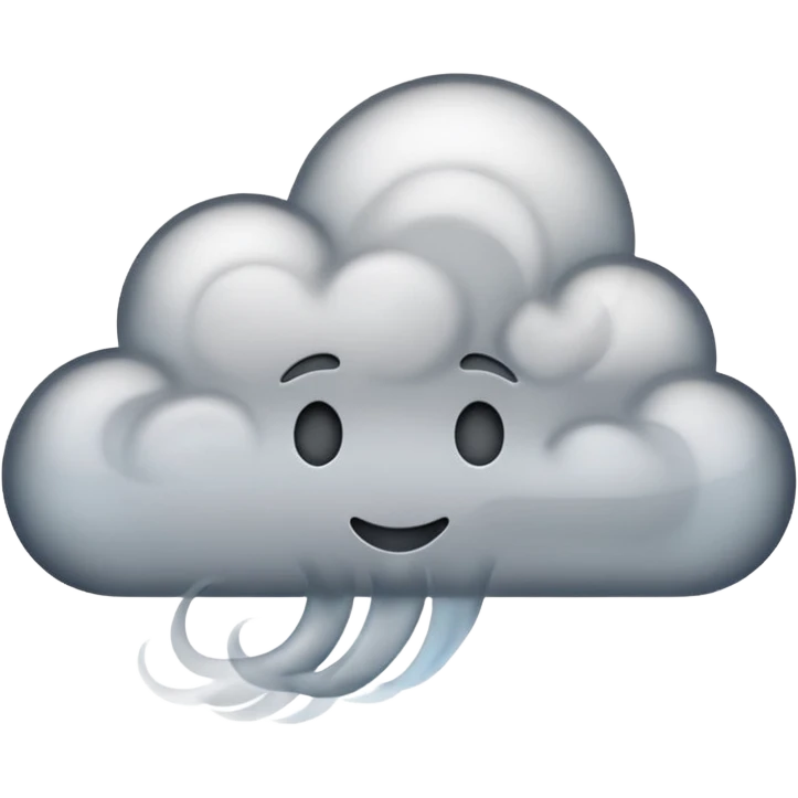 communication through smoke emoji