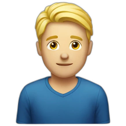 blond-guy-behind-pc emoji