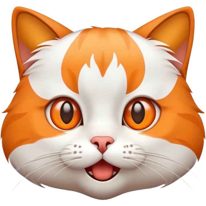 surprised cat face emoji