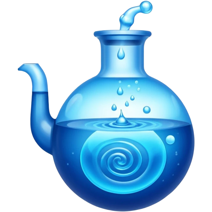 magic potion blue, ball dial emoji